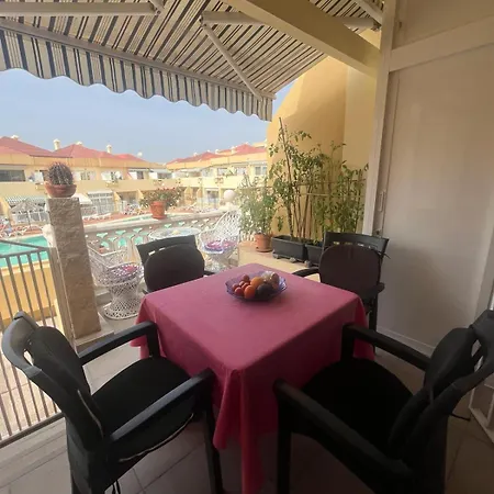 Aircon -Cozy Pool View apartment - Mareverde * Costa Adeje (Tenerife)
