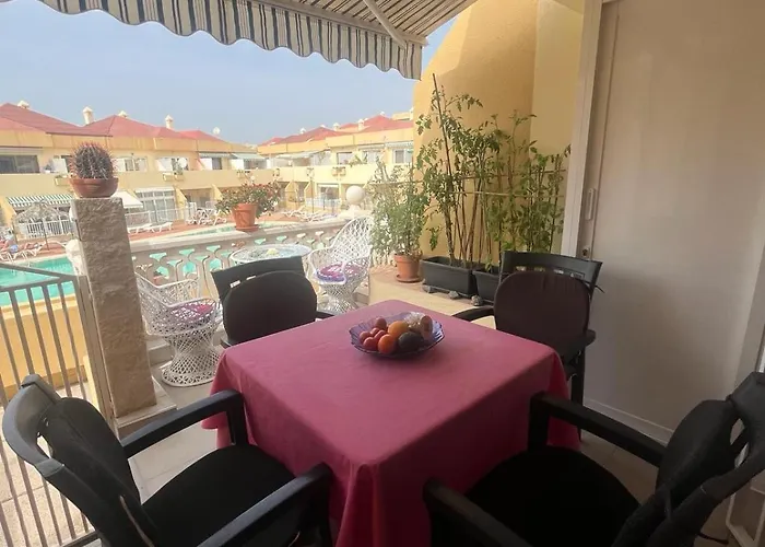 Aircon -Cozy Pool View Apartment - Mareverde * Costa Adeje (Tenerife)