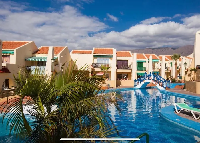 Aircon -Cozy Pool View Apartment - Mareverde Apartment Costa Adeje (Tenerife)